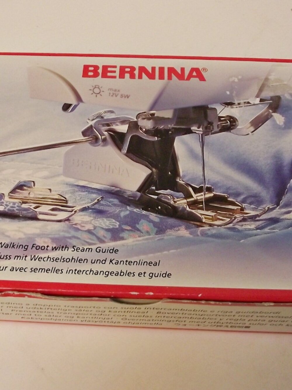 BERNINA Walking Foot Two Sole Classic With Seam Guide OEM 0089697000